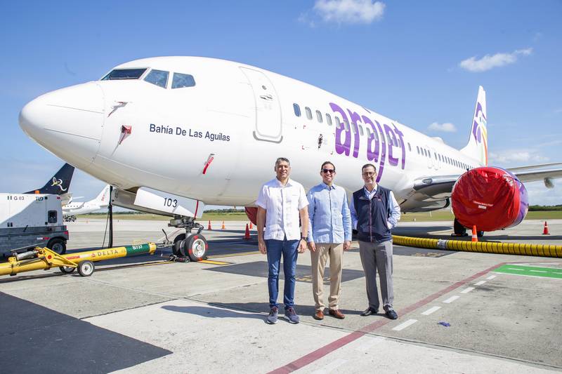 Arajet suma nueva aeronave denominada Bahía de las Águilas