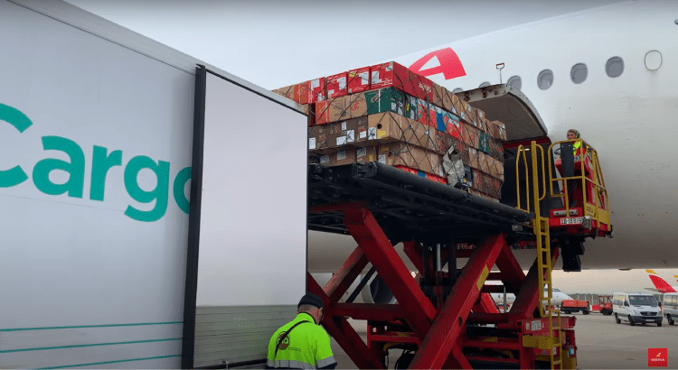 Iberia transporta 500 toneladas de flores por San Valentín