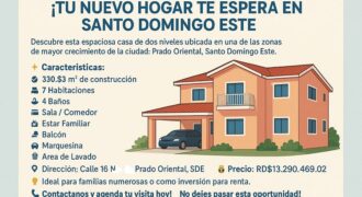 Venta Casa Prado Oriental – Zona Oriental
