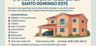 Venta Casa Prado Oriental – Zona Oriental