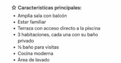 Venta Casa Altos de Arroyo Hondo II
