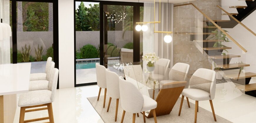 Venta Lujosas Villas con Patio y Piscina en Punta Cana – Lista para entrega