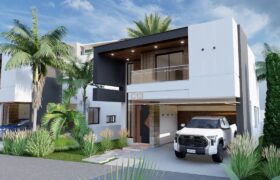 Venta Lujosas Villas con Patio y Piscina en Punta Cana – Lista para entrega