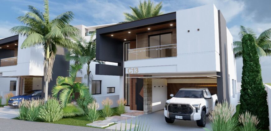 Venta Lujosas Villas con Patio y Piscina en Punta Cana – Lista para entrega