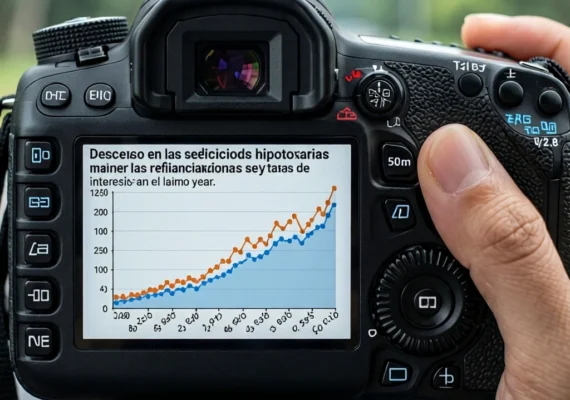 Descenso en las solicitudes hipotecarias mientras las refinanciaciones se estancan