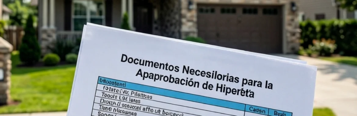 Documentos Necesarios para la Preaprobación de Hipoteca