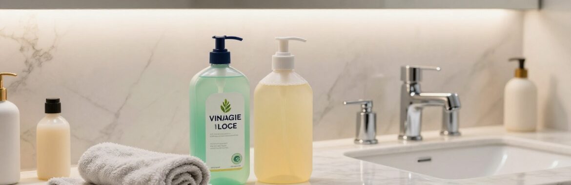 Limpieza mampara ducha con ingredientes naturales