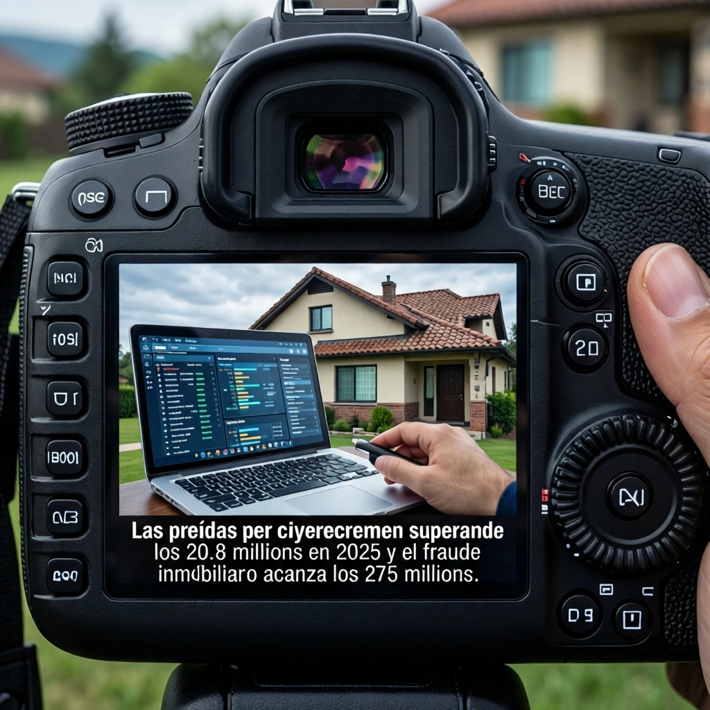 Las pérdidas por cibercrimen superan los 20.8 mil millones en 2025 y el fraude inmobiliario alcanza los 275 millones