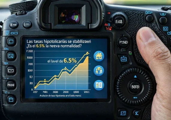 Las tasas hipotecarias se estabilizan ¿Es el 6.5% la nueva normalidad?