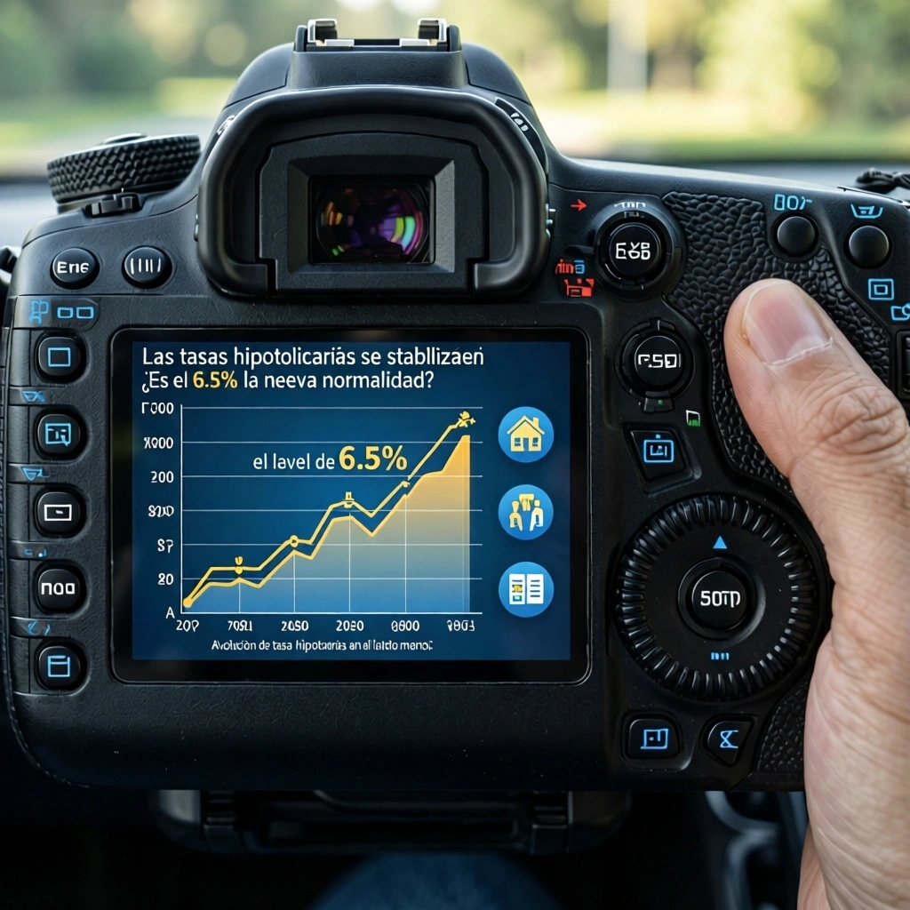 Las tasas hipotecarias se estabilizan ¿Es el 6.5% la nueva normalidad?