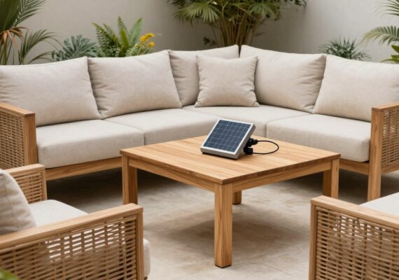 Conjunto de muebles de exterior Jysk por 350 euros