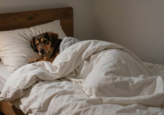 Compartir la cama con tu perro: ¿es bueno o malo?