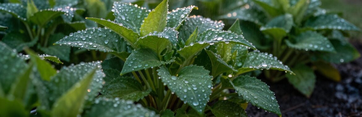 Mejor hora para regar plantas en verano