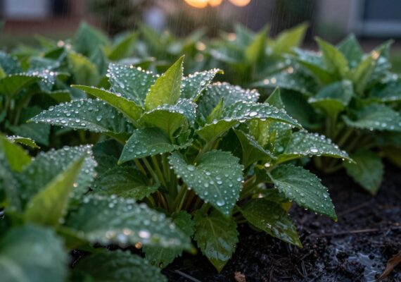 Mejor hora para regar plantas en verano