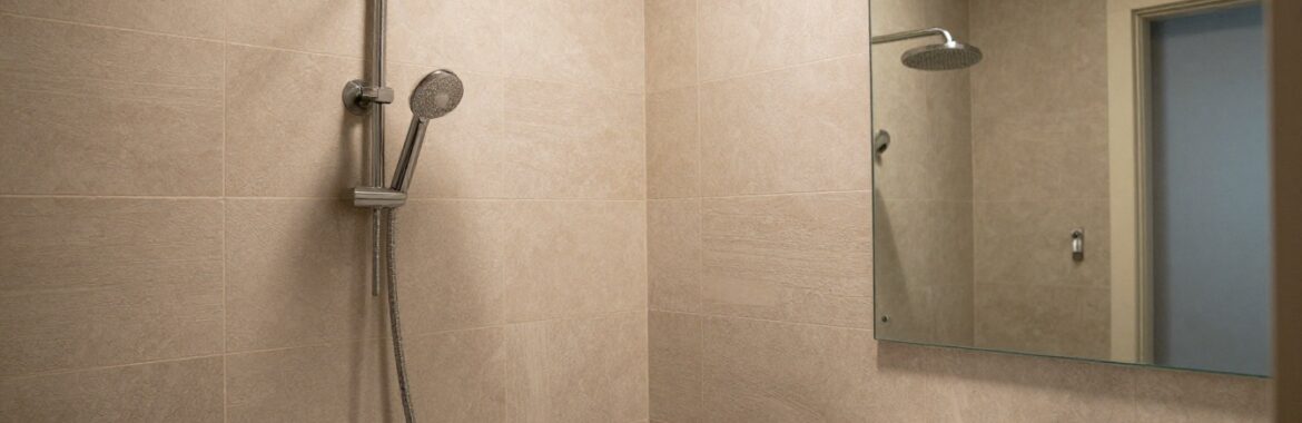 Ideas originales para tu ducha sin mampara de cristal