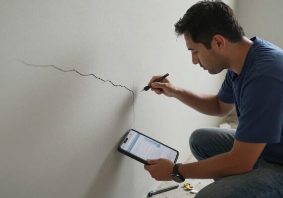 Revisión de vivienda después de un temblor