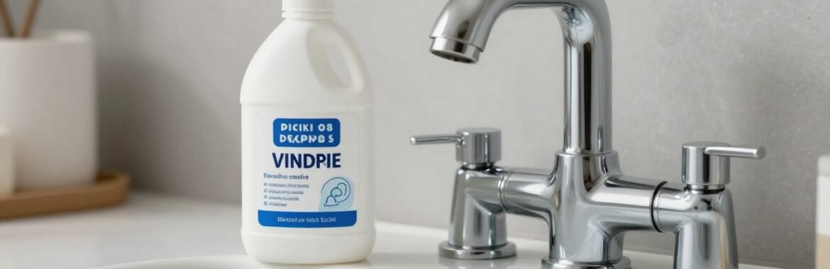 Limpiar inodoro sin dañar tuberías con vinagre