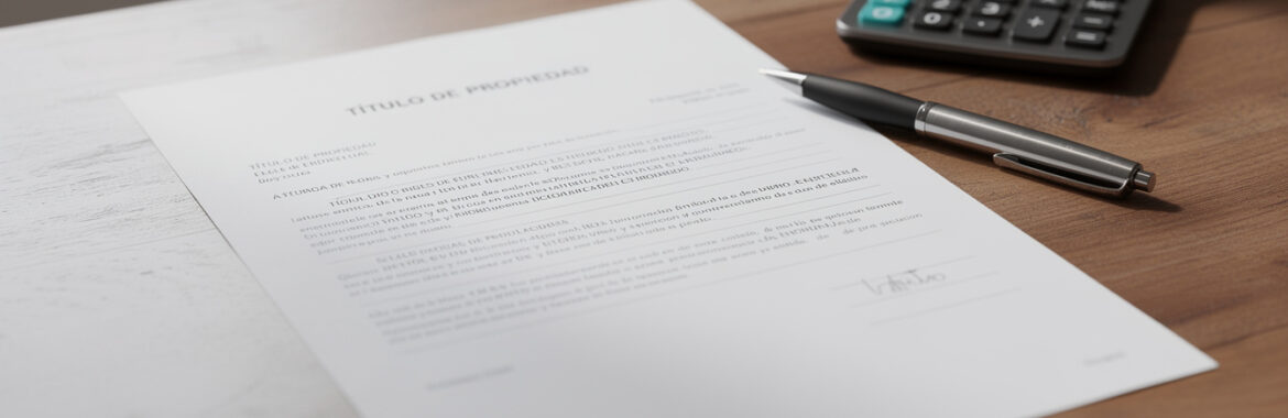 Claves para verificar el título de propiedad al comprar