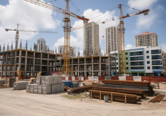 Crecimiento en construcción y su impacto inmobiliario
