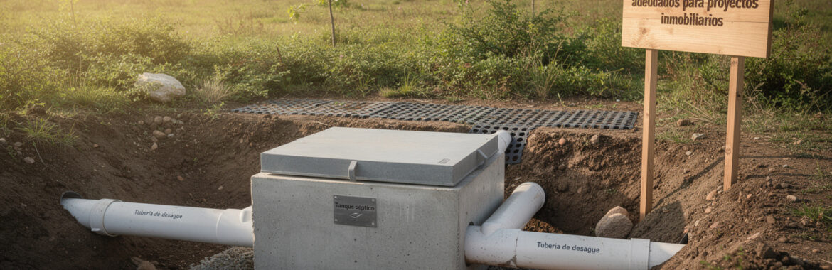 Contaminación del agua y sistemas sépticos en inmuebles